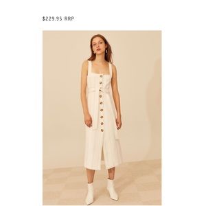 Devoted Midi dress ivory
